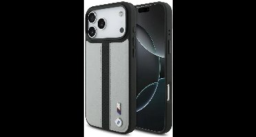 Bmw M Geperforeerde Streep Logo Hoesje Voor Magsafe Iphone 17 Pro Max Stijlvol