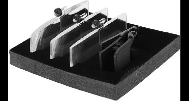 EGoods - Vergroting Vergrootglas in Plastic Behuizing met Clip voor Bril | Lenzen voor Vliegbinden, Hobby, Knutselen en Slechtziende Taken