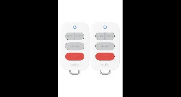eufy Key Fob E10 - 2 pack - Quick Arm and Disarm, Weather-Resistant and Durable, Versatile Carrying Options, Compatible with HomeBase Professional