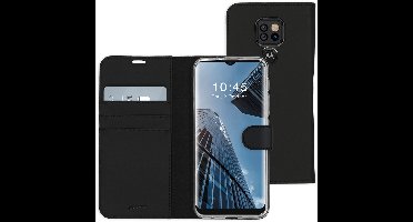Accezz Hoesje - Geschikt voor Motorola Moto E7 Plus / Motorola Moto G9 Play - Wallet Softcase Bookcase - Zwart