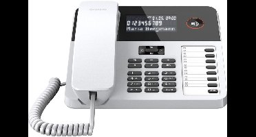 Vaste telefoon - nummerweergave - inbelblokkade - wit - 600