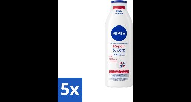 NIVEA – Bodylotion – Repair & Care – 250 ml - Bulkverpakking - 5 stuks