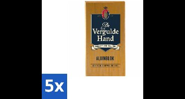 Vergulde Hand - Aluinblok - 75gr - Bulkverpakking - 5 stuks