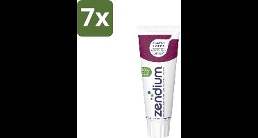 7 x Zendium - Tandpasta - Sensitive+ White - 75 ml - Tandpasta - Sensitive+ White - Zendium - Tandpasta Sensitive - Tandpasta Voor Gevoelige Tanden