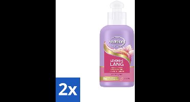 Andrélon – Leave-In Crème – Levendig Lang – 200 ml - Voordeelverpakking - 2 stuks