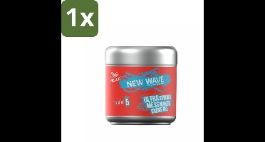 Wella – Shockwaves Mess Constructor Ultra Strong – Haargel – 150 ml - 1 stuk