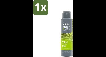 1 x Dove Men+Care Deodorant Spray - Sport Fresh - 150 ml - Sport Deodorant - Anti-transpirant - Zweetbestrijding - Frisheid - Geur