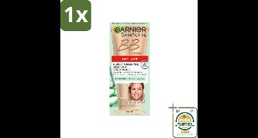 1 x Garnier - SkinActive - BB Cream Light - Anti-Aging - Getinte Dagcrème - 50 ml- BB Cream - Anti-aging - Huidverzorging - Dagcrème - Teint