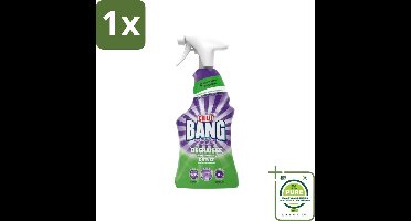 1 x Cillit Bang – Schoonmaakspray – Universal Ontvetter – 750 ml - Schoonmaak Spray Kalk - Reinigingsspray Ontvetter - Cillit Bang Power Cleaner - Reinigingsspray Badkamer - Reinigingsspray Tegels