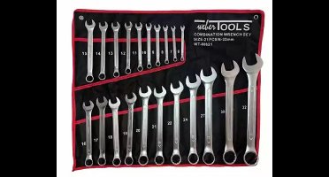 Steekring Sleutel set 21-delig