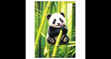 Starpak A4 Map met Elastiek 'Panda' - Duurzaam & Leuk voor School