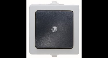 Kopp 566356003 Nautic Knop spatwaterdicht Grijs 1 stuk(s)