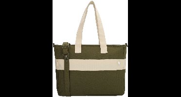 Beagles Nova Laptoptas 15,6 inch - Laptopvak - Werktas - A4 tas - School - Dames Tas - Olijfgroen