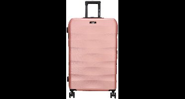Beagles Originals Go Travel Grote Koffer - 74 cm - 94 Liter – Reiskoffer met Cijferslot - Rosé Goud