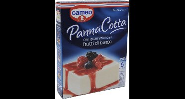 3 stuks Cameo Panna Cotta Ai Frutti di Bosco - Panna Cotta met Bosvruchten Saus