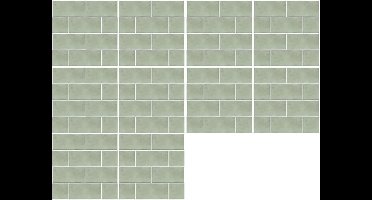 Plaktegels - Tegelsticker - Groen