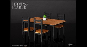 Beast Kingdom Toys Diorama Props Series Dining Table Set Action Figuur: accessories