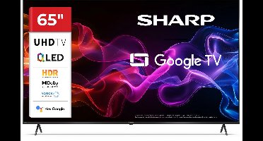 Sharp Aquos 65HP5265 - 65 inch 4K UHD QLED met Google TV - 2025