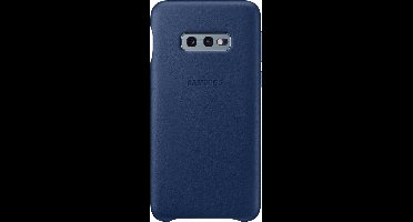Samsung lederen cover - navy - voor Samsung Galaxy S10e