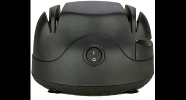 RVV® Elektrische messenslijper - Messenslijper - Messenslijpers - Messenslijper elektrisch - Zwart- 14 cm x 18 cm x 9 cm