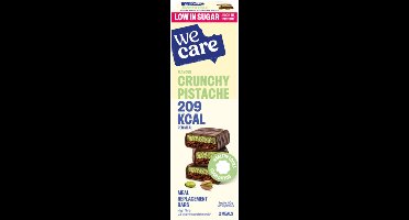 WeCare Maaltijdvervanger - Repen - Crunchy Pistache - 6 x 124 gr