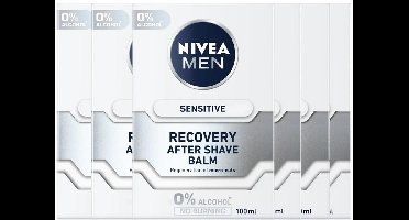 Nivea Men Sensitive Recovery After Shave Balm – 100 ml – 6 stuks