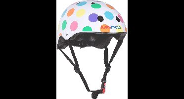 Kiddimoto Fietshelm voor kinderen, CE-certificering fietshelm, design sporthelm voor skaten, scooters, scooters, loopfiets