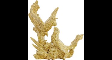 Light&living Ornament 43x21x43 cm BIRDS keramiek okergeel