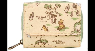 Disney Loungefly Wallet Winnie the Pooh Hundred Acre Wood Map Exclusive