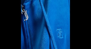 Juicy Couture Juicy Couture Robertson Zip Through Hoodie With Zip BLAUW - Maat L