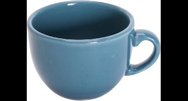 Serena blue lagoon koffietas d6cm 10clglanzend blauw