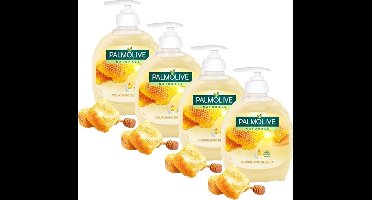 Palmolive Melk & Honing Handzeep Pomp - Voordeelverpakking 4 x 300 ml