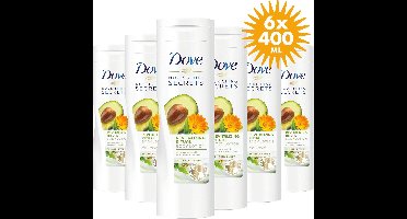 6 x 400 ml Dove Bodylotion Invigorating Ritual met Avocado - XXL Voordeelverpakking