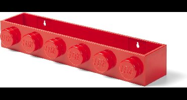 Lego - Boekenplank - Polypropyleen - Rood -