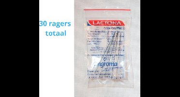 Lactona Interdentaal Ragers - X-Large 10mm - Transparant - 6 gripzak x 5 stuks - Voordeelpakket