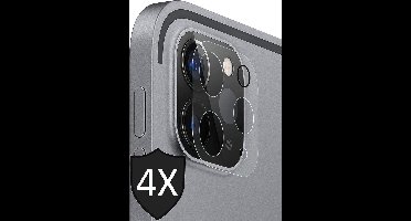 Camera Screenprotector geschikt voor iPad Pro 2020 12.9 inch - Screen Protector Glas - 4 Stuks