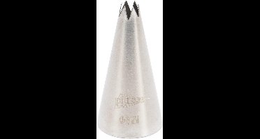 Spuitmondje rvs ster 4 mm