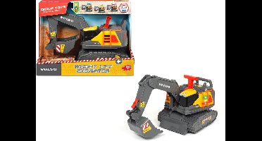 Dickie Toys Volvo Graafmachine - Licht en Geluid - 30 cm