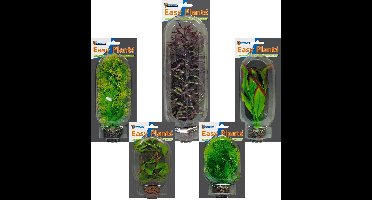 Easy Plants Aquarium kunst planten klein, middel, groot (Combinatieset 1)