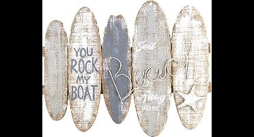 Countryfield Wandversiering Naut blauw