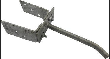 Waelbers Pergolasteun inmetsel verzinkt 65-120mm verstelbaar