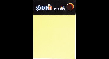 Stick'n kubus scrum Sticky Notes - 101x76mm- 7 Verschillende Neon Kleuren- 280 Memoblaadjes