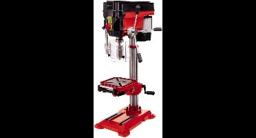Einhell Kolomboormachine TE-BD 750 E - 750 W - 450-2.500 t/min - B16 - MK2 - Snelspanboorkop: Ø1-16 mm - Max. Boordiepte: 80 mm - Boortafel: 243x243 mm - Boortafel is kantelbaar, draaibaar en in hoogte verstelbaar