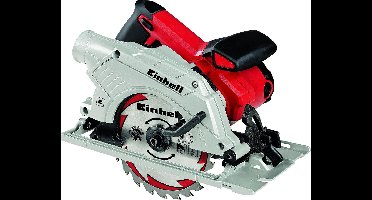 Einhell Cirkelzaag TE-CS 165 - 1200 W - 5.500 t/min - Ø165 - Max. zaagdiepte bij 90°/45°: 55/40 mm - Incl. 1x Zaagblad (Ø165x16x2,4 mm/24 T)