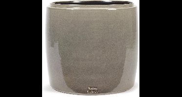 Serax Glazed shades - Bloempot M - Grijs - 34 Ø