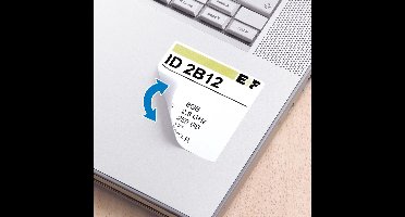 HERMA 10109 Etik. A4 wit 60x60 mm vierkant 300 St.