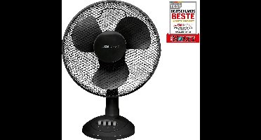 Clatronic VL 3602 - Tafelventilator - 30cm  - zwart
