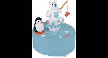 Janod Muziekdoosje - Pinguin