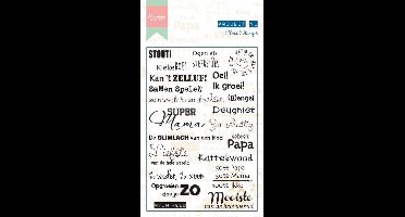 Clear stamp - Stempel - Project NL - Gezin - Pl1506