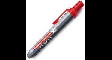 edding Inklikbare Whiteboardmarker, Ronde Punt, 1,5 mm, Rood (pak 10 stuks)
